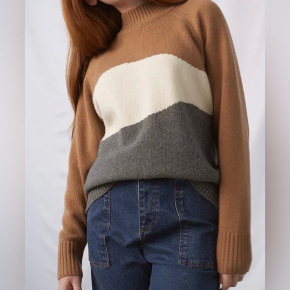 United By Blue Recycled Abstract Sweater